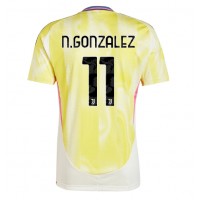 Maglia Calcio Juventus Nicolas Gonzalez #11 Seconda Divisa 2024-25 Manica Corta